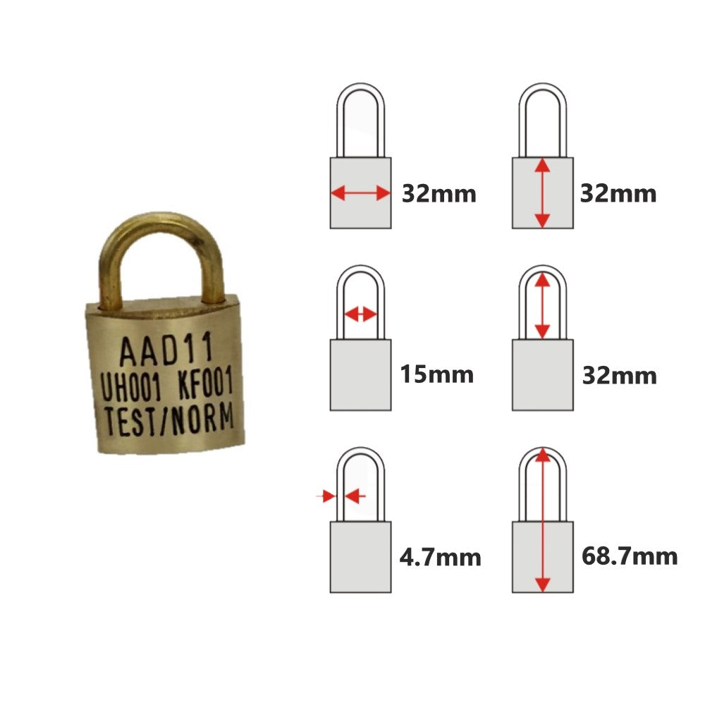 Orsted OPS LOCK 32mm Shackle Orsted OPS LOCK 32mm Shackle